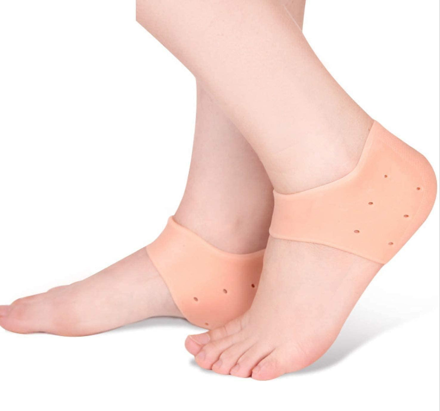 Silicone Gel Heel Pad Socks