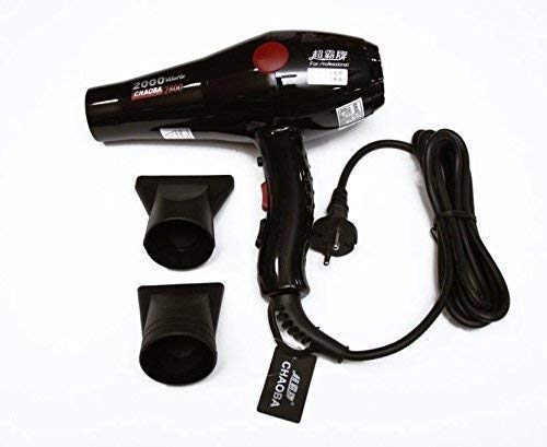 2000W Professional Hot and Cold Hair Dryers with 2 Temperature and Speed Settings and Styling Nozzles, Hair Dryer for Men and Women