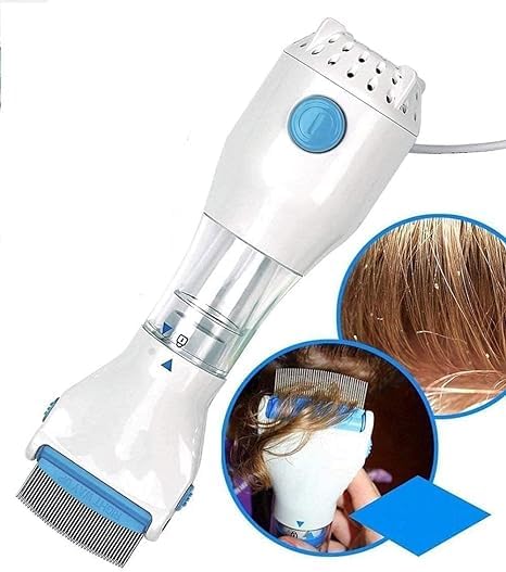 Electrical Chemical Free Head Lice Removal Comb Head Nits Capture Comb Electrical Head Lice Comb Eggs Remover Hair Vacuums Machine for lice removed