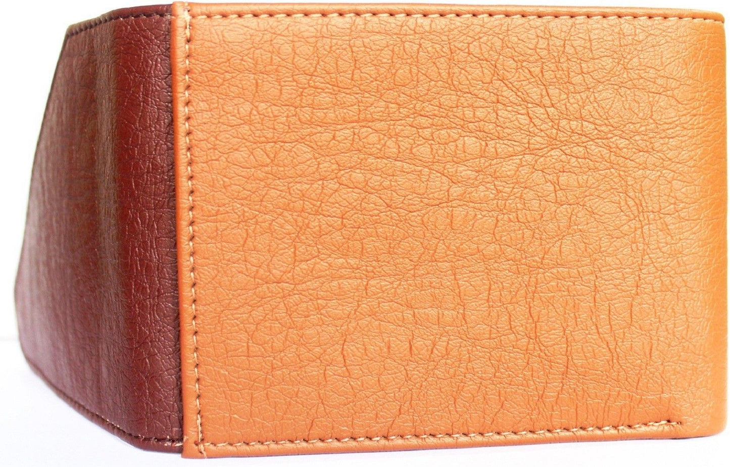 SAMTROH Men Casual Tan, Brown Artificial Leather Wallet (5 Card Slots)