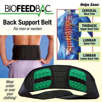 Stop posture support belt biofeedback lumbar back support belt stop lower back spine neck pain relief posture support belt for men & women