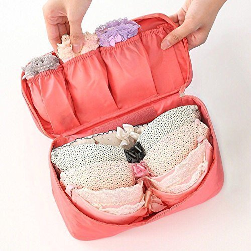 Nylon Bag Innerwear Travel Organizer Underwear, Bra, Socks, Panties Storage Pouch Bag Inner Wear Bags For Women Secret Pouch For Women Travel Organiser Bag