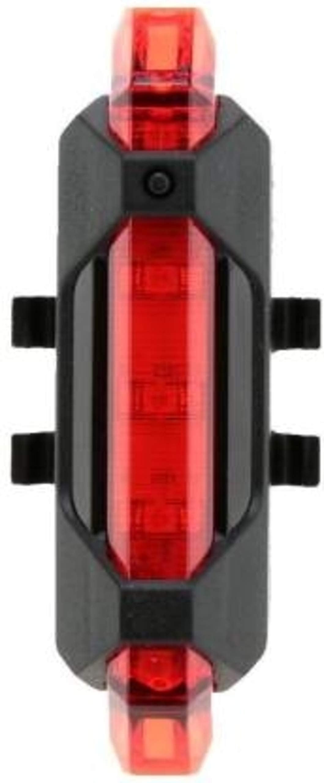 Bicycle LED Head Light USB Rechargeable Light Cycling Lamp Head Light Tail Light (red)