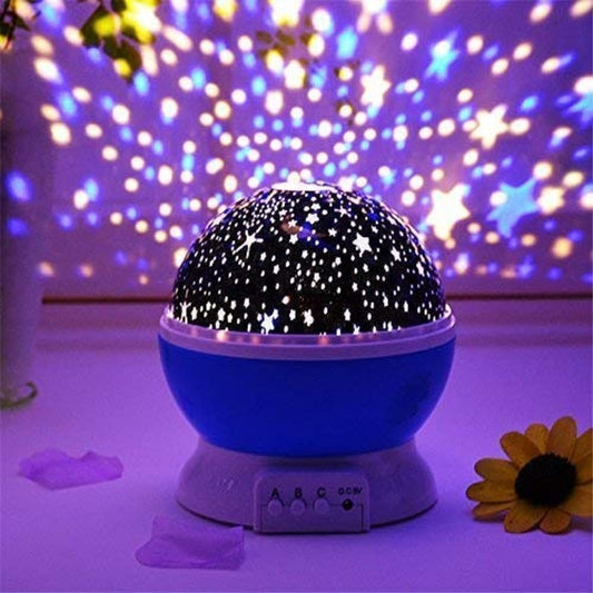 Star Master Projector with USB Wire Colorful Romantic LED Star Master Sky Night Projector Bed Light Lamp Assorted Color Plastic