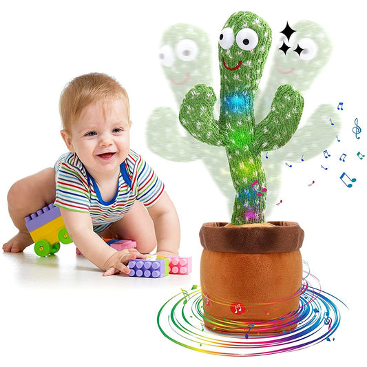 Talking Cactus For Kids Dancing Cactus Toys Can Sing Wriggle Singing Recording Repeat What You Say Funny Education Toys Playing Home Decor Items For Kids